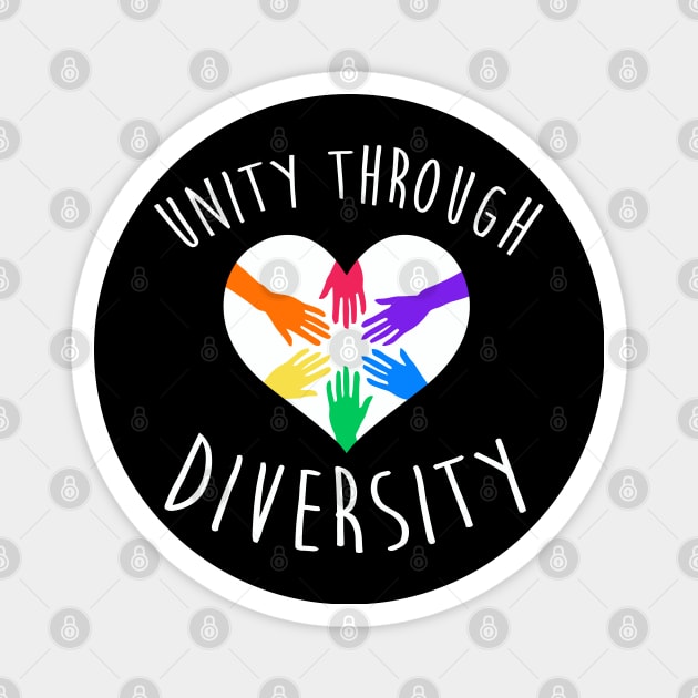 Unity Through Diversity Differences Celebrate Magnet by tanambos